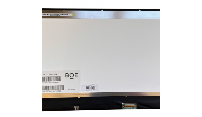 LCD screen 13.3" 1920x1080 FULL HD, LED, IPS, SLIM, matte, 30pin (right), A +