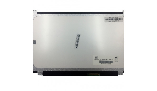 LCD Screen 11.6" 1366x768 HD, LED, IPS, SLIM, matte, 40pin (right), A+
