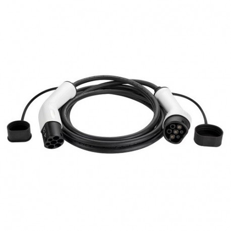 EV Charging Cable Type 2 - Type 2, 32A, 22kW, 3-phase, 7m