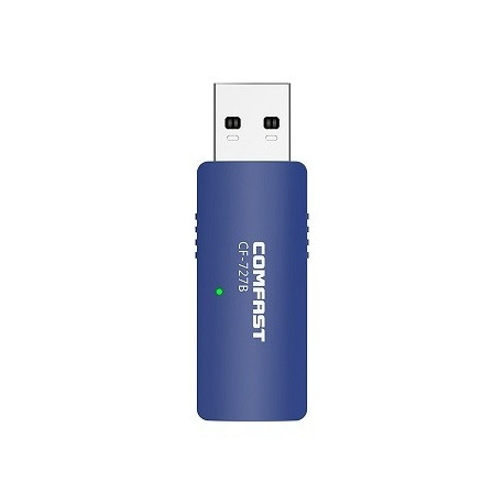 WiFi, Bluetooth USB adapter, 1300Mbps, 2.4GHz, 5GHz
