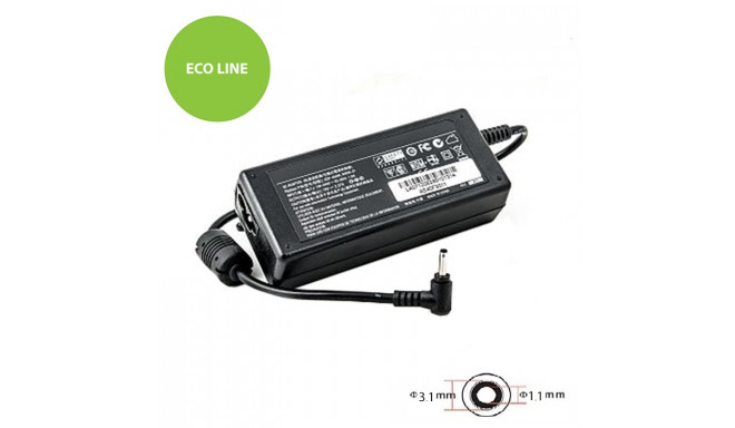 Laptop Power Adapter ASUS 45W: 19V, 2.37A
