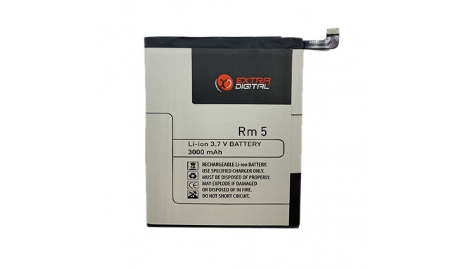 Extra Digital battery Xiaomi Redmi 5