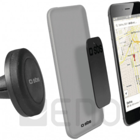 SBS Lüftungsschlitz-Universalhalterung magnetisch schw