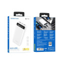 Borofone Power Bank 20000mAh BJ14A Freeway - 2xUSB - white
