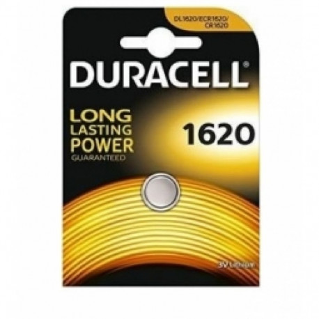 Duracell CR1620 Lithium 3V Tablet Battery