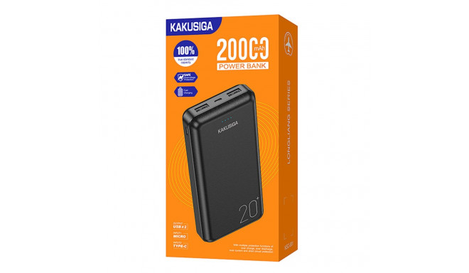 KAKUSIGA KSC-881 akupank 20000mAh | 2 x USB must