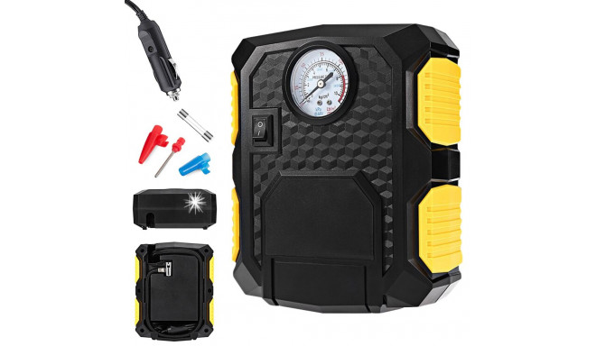 Goodbuy car compressor with analog display and LED torch