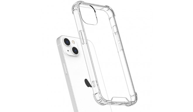 Fusion anti shock 1.5mm silikoonist ümbris Apple iPhone 15 Plus läbipaistev