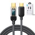 Cable USB-C 100W LCD 1.2m Joyroom S-CC100A4 (black)