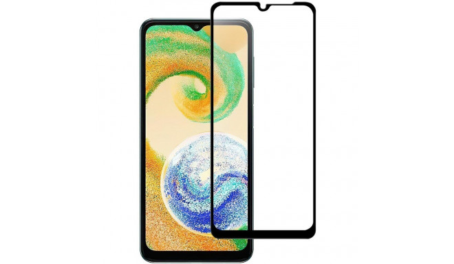 Fusion full glue 5D tempered glass with frame Samsung A047 Galaxy A04S black