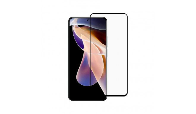 Fusion full glue 5D tempered glass with frame Xiaomi Redmi Note 12 Pro 5G | Poco X5 Pro black
