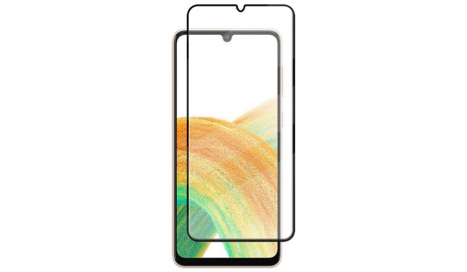 Fusion full glue 5D karastatud klaas kaetud raamiga Samsung A336 Galaxy A33 5G must