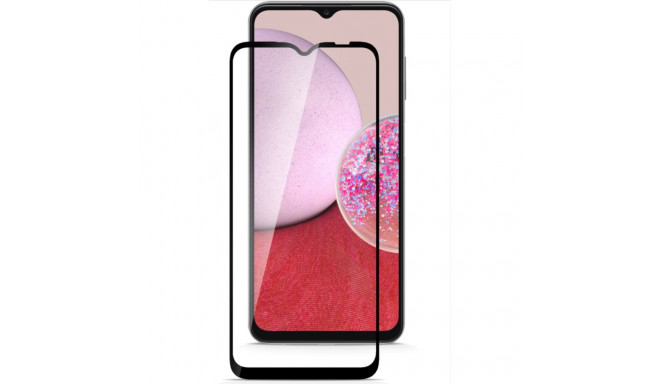 Fusion full glue 5D tempered glass with frame Samsung A145 | A146 Galaxy A14 4G | 5G black