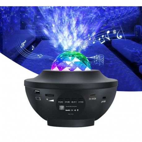 Fusion V3 disco lamp with remote control