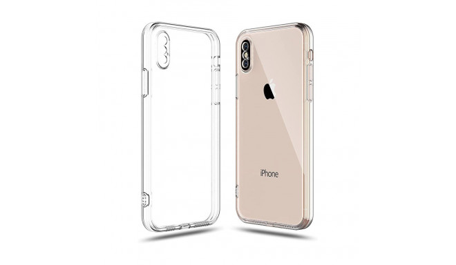 Fusion Precise Case 2mm protect silicone case for Apple iPhone XS Max transparent