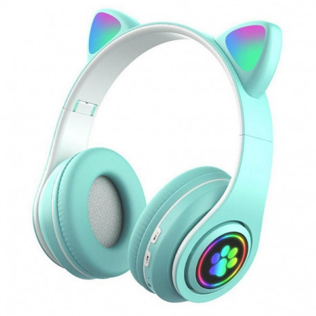 Goodbuy Paws wireless headsets for kids | bluetooth 5.0 | light blue