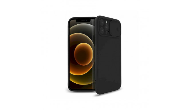 Fusion Camera Protect silikoonist ümbris Samsung A325 Galaxy A32 4G mustale
