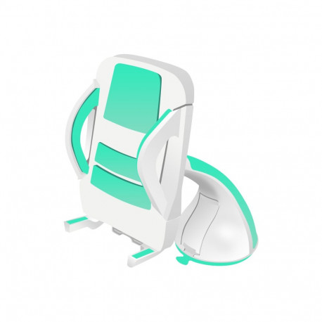 Goodbuy 15HD72 lihtne universaalne autohoidik valge