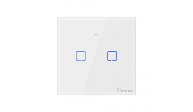 Smart Switch WiFi + RF 433 Sonoff T1 EU TX (2-kanaliline)