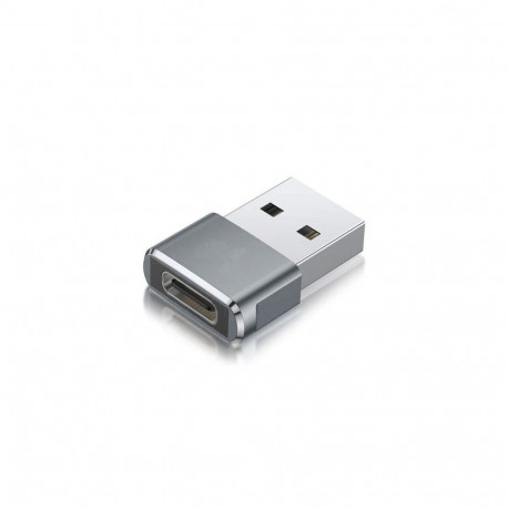 Fusion OTG adapter USB 3.0 kuni USB-C 3.1 hõbedane