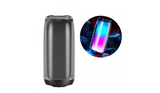 WK Design portable wireless Bluetooth 5.0 speaker RGB 2000mAh black (D31 black)