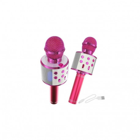 Goodbuy karaoke microphone with built in speaker bluetooth | 3W | aux | voice modulator | USB | Micr