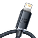 Baseus Crystal cable USB to Lightning 2.4A 2m black