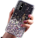 Fusion glue glitter silikoonist ümbris Apple iPhone 13 mustale