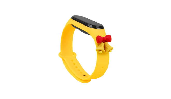 Fusion Xmas Bells for Xiaomi Mi Band 5 | Mi Band 6 yellow