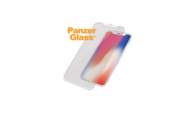 Panzer Glass karastatud klaas Apple iPhone X | XS | 11 Pro jaoks valge