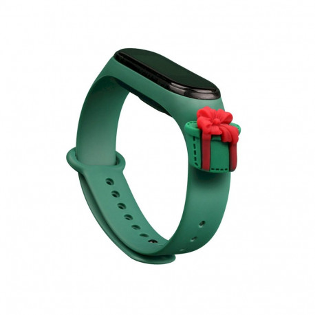 Fusion Xmas Present for Xiaomi Mi Band 5 | Mi Band 6 green