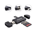 Fusion AK180 compact card reader SDHC | Micro SD | SDXC | TF | black