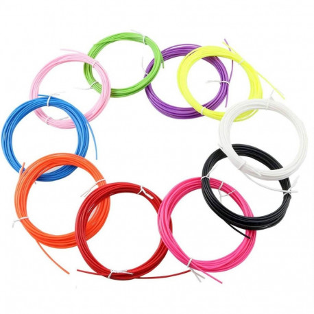 Fusion 3D printimise pliiats PLA filament 10 värviga 1,75 mm | 5m