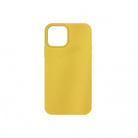 Fusion elegance fibre protect silicone case for Apple iPhone 12 | 12 Pro yellow