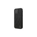 Mercedes MEHCP12MDIQBK Leather Bow nahk ümbris Apple iPhone 12 | 12 Pro mustale