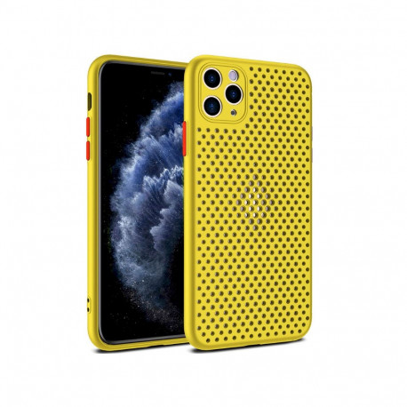 Fusion Breathe Case Silicone Case For Apple iPhone 12 Mini Yellow
