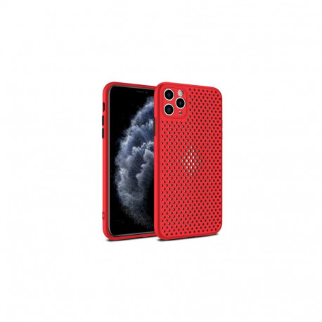 Fusion Breathe Case Silicone Case For Apple iPhone 12 | 12 Pro Red