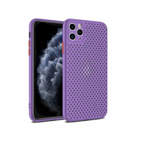 Fusion Breathe Case silikoonist ümbris Apple iPhone 12 Pro Max Violetile