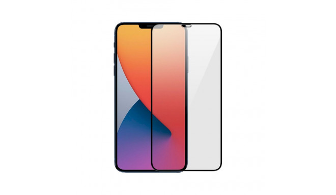 Fusion Full Glue 5D karastatud klaas, kaetud raamiga Apple iPhone 12 Pro Max Black