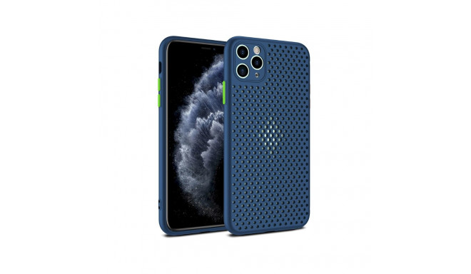 Fusion Breathe ümbris silikoonist ümbris Apple iPhone 11 Pro sinisele