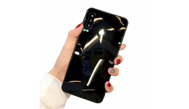 Fusion Diamond Stone Back Case Silicone Case For Apple iPhone X | XS Black