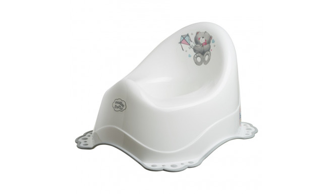 2-component chamber pot 4064-60, white/grey