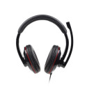 Gembird HEADSET STEREO USB BLACK/MHS-U-001