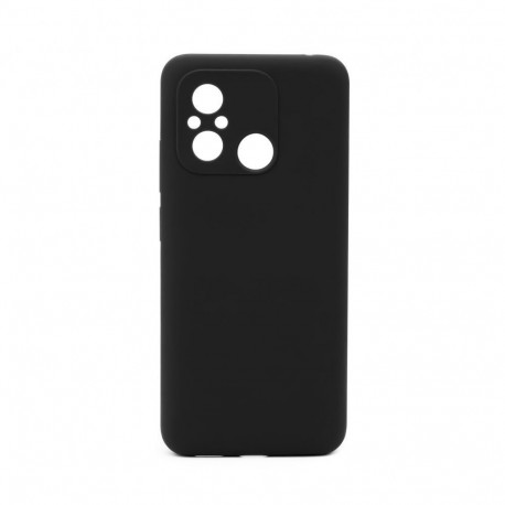 Connect Xiaomi Redmi 12C Premium Quality Soft Touch Silicone Case Black