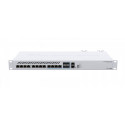 Mikrotik Cloud Router Switch 312-4C+8XG-RM with RouterOS L5, 1U rackmount Enclosure