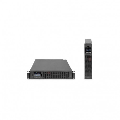 Digitus OnLine UPS, rack/tower, 3000VA, 3000W, LCD, 8 x C13, 1 x C19, RS-232, USB, SNMP card (option