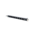 Digitus Aluminum outlet strip with 8 safety outlets DN-95401 Sockets quantity 8, 8x safety outlets 2 Digitus Aluminum outlet strip with 8 safety outlets DN-95401 Sockets quantity 8, 8x safety outlets 2