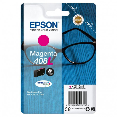EPSON DURABrite Ultra 408L Ink cartrige, Magenta