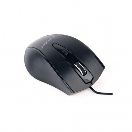 Gembird Mouse MUS-4B-02 USB, No, Standard, No, Black
