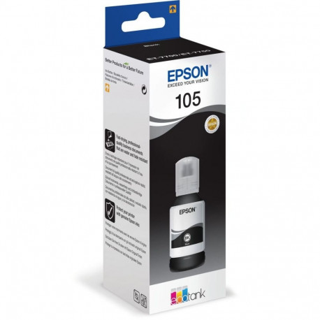EPSON Ecotank 105 Ink Bottle, Black